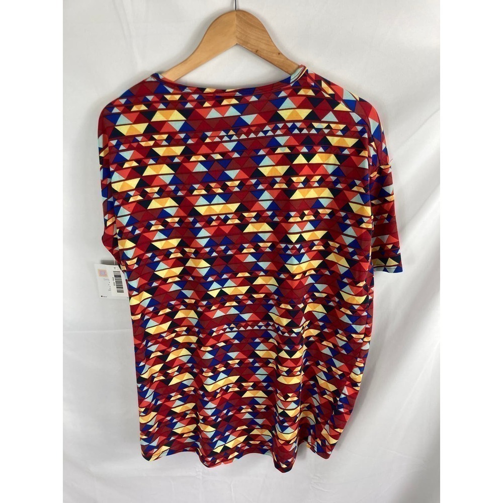NWT Lularoe Irma Patterned Tshirt Size XXS - Picture 4 of 4